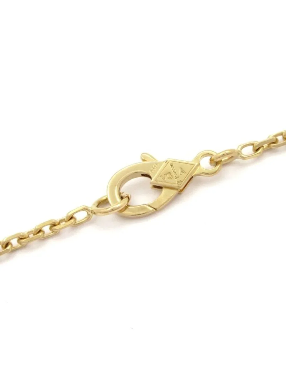 Van Cleef & Arpels Necklace Magic Alhambra Long 18k Pink Gold Carnelian